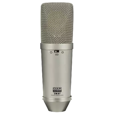 Kaufen DAP Audio CM-87 Studio Kondensator-Mikrofon Veranstaltung Kabel Aufnahme Live • 154.95€