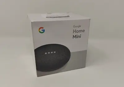 Kaufen Google Home Mini Smart Home Speaker Mit Sprachsteuerung WLAN Carbon Grau NEU • 32.99€