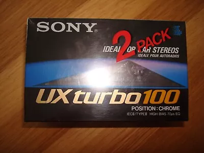 Kaufen 2 Sony Musikkassetten UX Turbo 100 Im Doppelpack • 29.50€