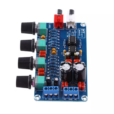 Kaufen NE5532 OP-AMP HIFI EQ Vorverstärkerplatine Volume Tone Control Board Module • 8.07€