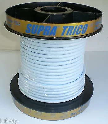 Kaufen Supra Cables Trico Digital Kabel  75 Ohm Audio Und Video Kabel  Meterware • 17.90€