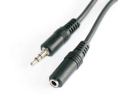 Kaufen 10m Audio-Kabel 3,5mm Klinke-Verlängerung St/Bu Kopfhörer-Verlängerungskabel • 6.29€