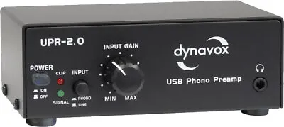 Kaufen Dynavox UPR 2.0 USB Phono Vorverstärker RCA Pre Amp Preamp Plattenspieler PC MAC • 79.90€