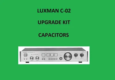 Kaufen Stereo-Vorverstärker Luxman C-02 Repair KIT - Alle Kondensatoren • 43.57€