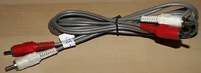 Kaufen Audio Kabel 2x Cinch Stecker Rot/Weiss Zu 2x Cinch Stecker Rot/Weiss 1,40 Meter • 2€