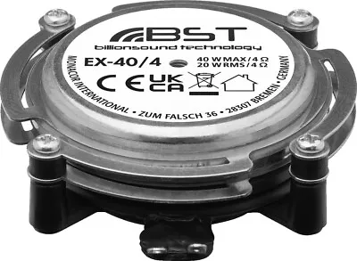 Kaufen MONACOR EX-40/4 Audio-Exciter/Resonator, 20 W, 4 Ω Beschallungstechnik,  • 44.80€