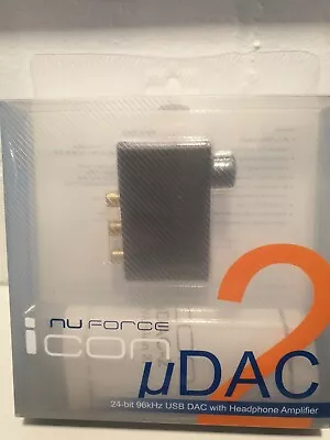 Kaufen Nuforce Digital AUDIO Converter DAC 24-bit 96 KHz Mit Kopfhörer Verstärker • 30€