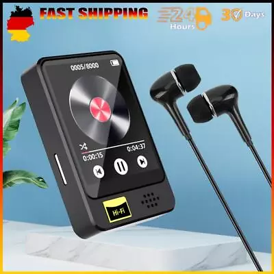 Kaufen DE  MP3-MP4-Player 18-Zoll-Voll-Touchscreen Tragbarer HiFi-Musikplayer (64-GB-Ka • 26.88€