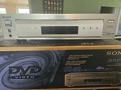 Kaufen Sony DVP-S7700 High-End DVD Player Original Verpackt Champagner • 163€