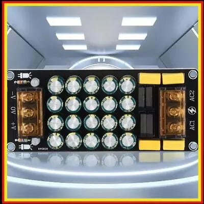 Kaufen Durable Full Bridge Rectifier Filter Power Amplifier Board 1200W For DIY Kit • 9.63€