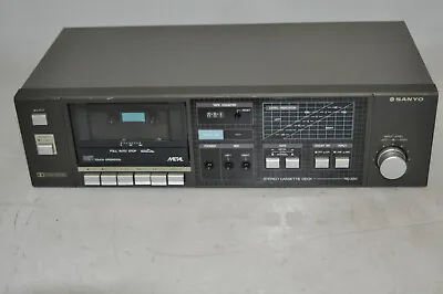 Kaufen Sanyo RD220 Stereo Cassette Tape Deck Kassetten Player Spieler RD 220 • 64.99€