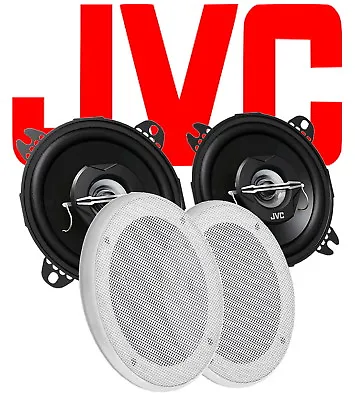 Kaufen JVC Deckenlautsprecher 2-Wege Koax Mit Weisse Blenden 2 Stück • 29.90€