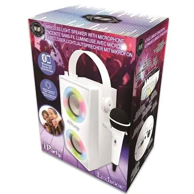 Kaufen Lexibook IParty Bluetooth Karaoke Lautsprecher Mit Mikrofon & Lichteffekten - BTP180Z • 46.23€