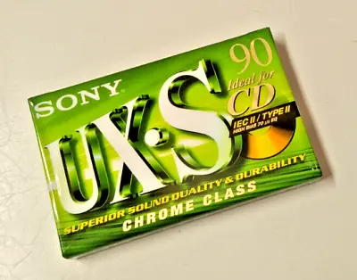 Kaufen MUSIKKASSETTE SONY UX-S 90 LEERKASSETTE AUDIOKASSETTE Kassettenrekorder OVP • 6.99€