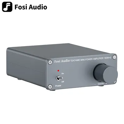 Kaufen Fosi Audio TDA7498E Stereo Audio Verstärker Mini Hi-Fi Vollverstärker 160W X2 • 79.99€