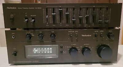 Kaufen Technics Stereo Amplifier SU-8055K Mit Equalizer SH-8010 K • 160€