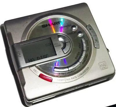 Kaufen Sharp MD-MS 701H Portable Minidisc Player Recorder Silber • 20€