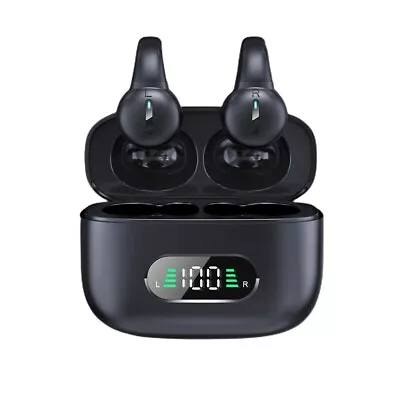 Kaufen Kabelloser Ohrclip Knochenleitung Ohrhörer TWS Bluetooth 5.3 Clip-On Ohrhörer UK • 23.23€