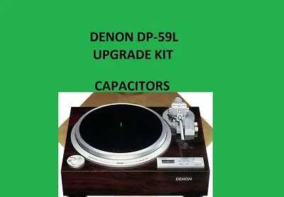 Kaufen Plattenspieler Denon DP-59L Repair KIT - Alle Kondensatoren. • 51.43€