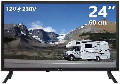 Kaufen 24 Zoll HD TV JTCT24H39241 Mit **12-Volt/230-Volt-Anschluss**/Camping & Home • 99€