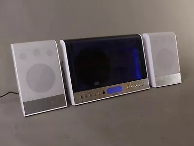 Kaufen Stereoanlage Microanlage Vertikal Anlage Radio Tuner CD MP3 USB SD Weiß • 37€