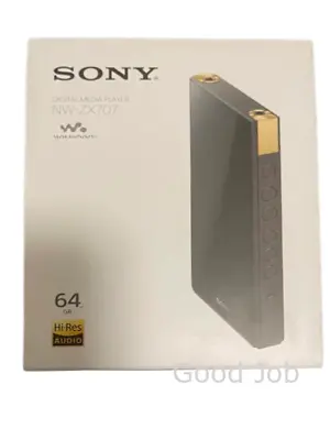 Kaufen SONY NW-ZX707 WALKMAN 64 GB Hi-Res Audio Player Schwarz High-End-Modell Aus... • 745.22€