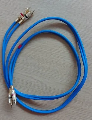 Kaufen Cinch Kabel 1,5 M Monitor Das HIFI-Kabel Audio Blau • 8.90€