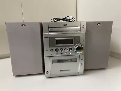 Kaufen JVC - Mikro Kompakt-Stereo-Anlage - Radio Kassette CD - UX-P30 - TOP • 75€