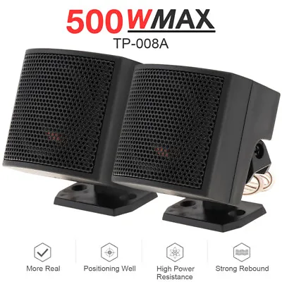 Kaufen 2er 500W Auto Lautsprecher High-End Voice Box Audio Dedizierte Außenlautsprecher • 7.44€
