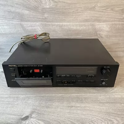 Kaufen Rotel RD-865 Stereo Kassette Automatische Wahl Band Deck Ersatzteile/Reparaturen • 93.01€