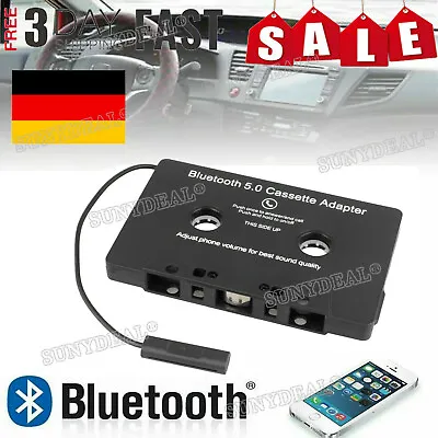 Kaufen Bluetooth Audio-Kassette Auto Radio Aux-Adapter Für Smartphones Kassettenadapter • 16.90€