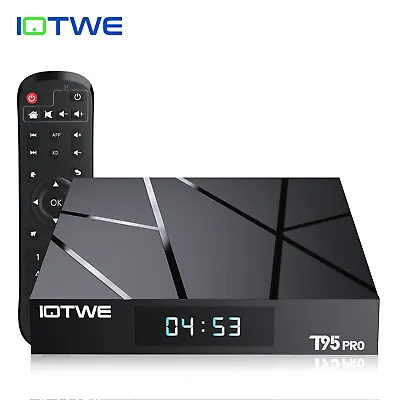 Kaufen IOTWE Android 12 Smart TV BOX 6K HD 4+32GB 4-Core Media Streaming 3D Video WIFI6 • 39.99€