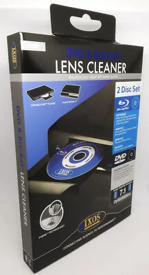 Kaufen Blu-ray DVD Player Laser Lens Cleaner Linsen-Reiniger Cleaning Kit 2CD Set • 10.99€