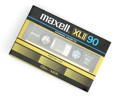 Kaufen MAXELL XLII 90 CrO2 C90 Type II MC Audio Cassette Tape Neu/ovp Sealed 4 • 27.90€