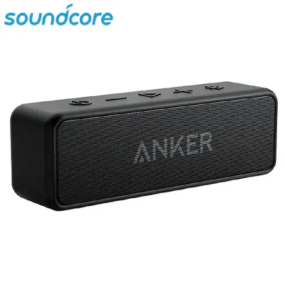 Kaufen Anker SoundCore 2 Bluetooth Lautsprecher Fantastischer Sound Bass IPX7 Schwarz • 34.11€