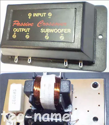 Kaufen Subwooferweiche 12dB Frequenz Weiche Sub Woofer Lautsprecher Weiche Bass Filter • 8.89€