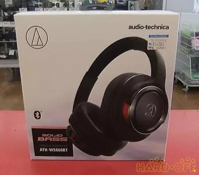 Kaufen Audio Technica Solid Bass Bluetooth Kopfhörer ATH-WS660BT Bgd - Neu Von Japan • 302.30€