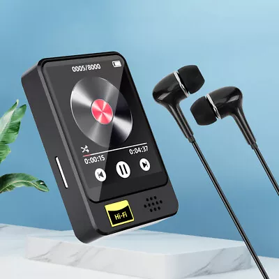 Kaufen # MP3-MP4-Player 18-Zoll-Voll-Touchscreen Tragbarer HiFi-Musikplayer (64-GB-Kart • 26.64€