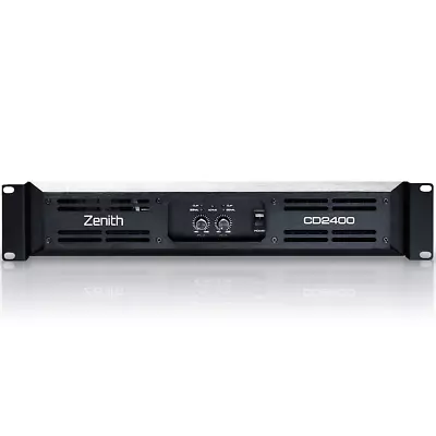 Kaufen Zenith CD2400 Professionelle Endstufe 1400 W DJ Disco Soundsystem PA • 357.57€
