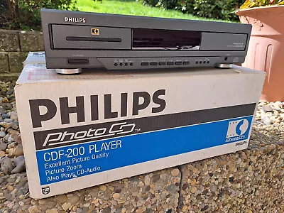 Kaufen Philips CDF-200 Photo CD-Player Mit CDM-Laufwerk - In OVP Mit Zubehör, Anleitung • 110€