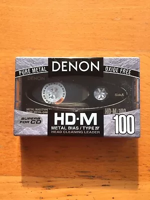 Kaufen Denon HD-M 100 Metal Position Typ IV (NEU&OVP) Audio Kassette • 49€