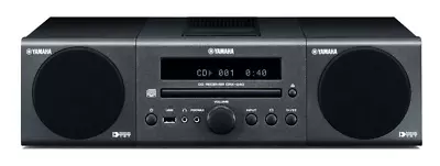 Kaufen YAMAHA PianoCraft MCR CRX-040 Schwarz Grau CD Receiver USB RDS AUX Boxen FB • 49€