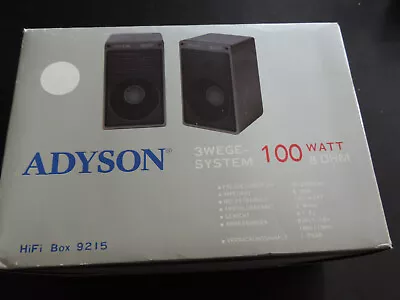 Kaufen ADYSON 5208 - 3-Wege System - 100 Watt - Hifi Boxen / Lautsprecher • 19.99€