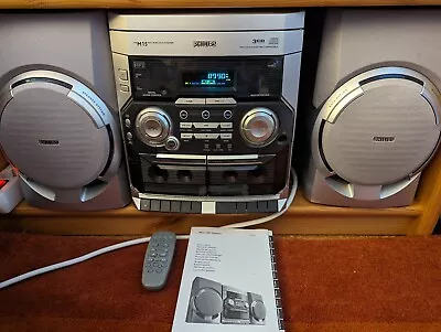 Kaufen Philips Stereoanlage FW M15 HI-FI MP3 System Sehr Guter Zustand,3 CDs,2Kassetten • 18.50€