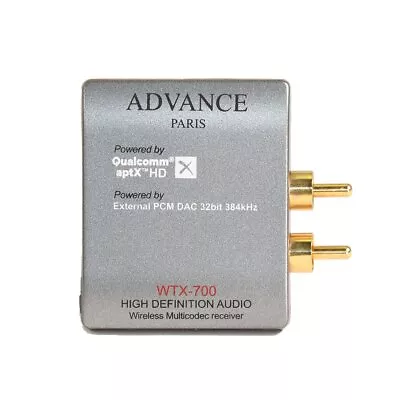 Kaufen Advance Paris WTX-700 Aptx HD Bluetooth Empfänger  • 117€