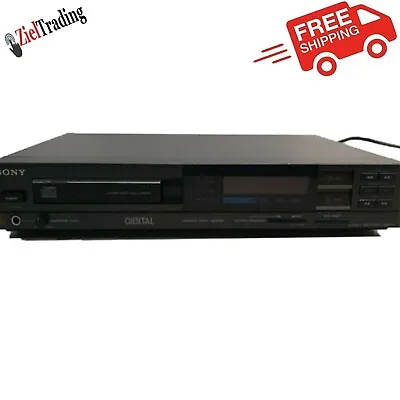 Kaufen Vintage Sony CDP-70 Compact Disc CD-Player Digital Audio Mit Random Musik Sensor • 112.99€