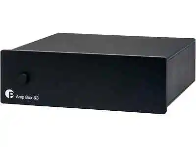 Kaufen Pro-Ject Amp Box S3 Stereo-Endverstärker Schwarz, Black, Neu, New, OVP • 299€