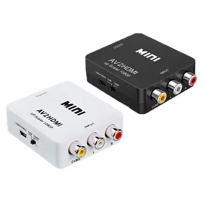 Kaufen AV To HDMI Converter Composite RCA CVBS HDMI2AV Adapter Full HD 1080p TV • 8.99€