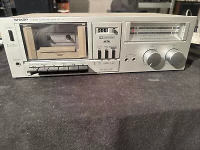 Kaufen Sharp Rt-10 Stereo Cassette Deck 1980-1982 • 35€