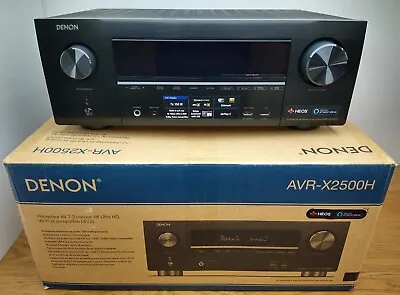Kaufen Denon AVR-X2500H 7.2  AV-Receiver Alexa Kompartibel Phono Dolby Atmos Bluetooth  • 399€